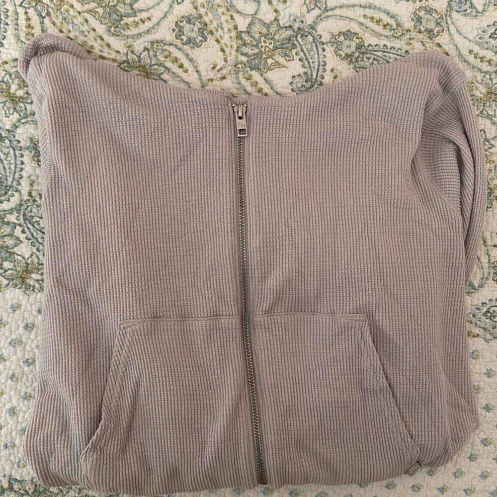 TNA Waffle Zip Up Hoodie